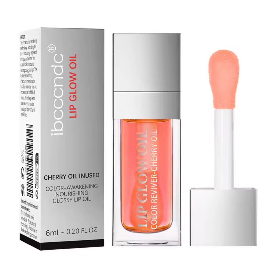 Crystal Jelly Moisturizing Lip Oil  Lip Gloss Makeup  Lip Glow Oil 6ml