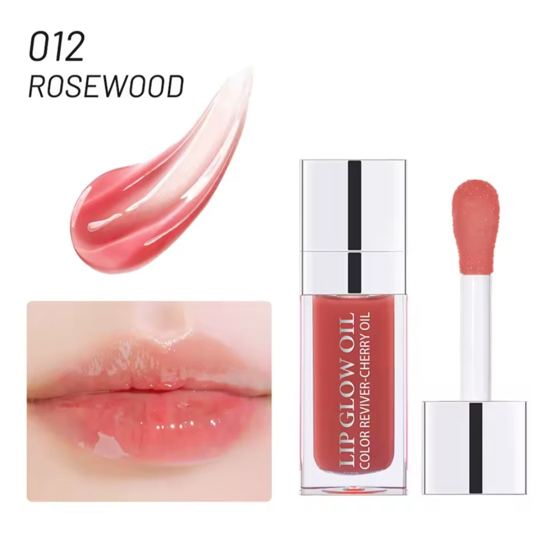 Crystal Jelly Moisturizing Lip Oil  Lip Gloss Makeup  Lip Glow Oil 6ml
