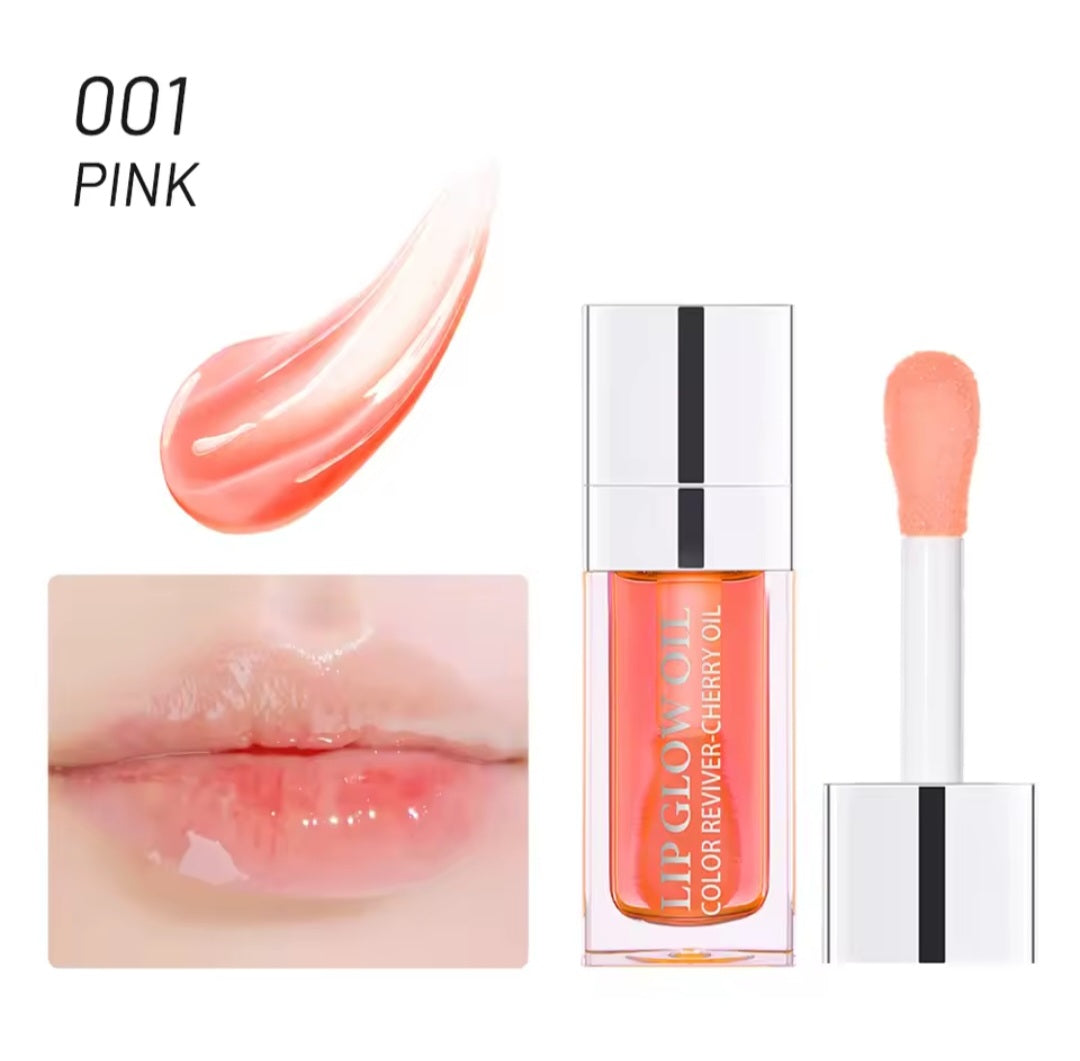 Crystal Jelly Moisturizing Lip Oil  Lip Gloss Makeup  Lip Glow Oil 6ml