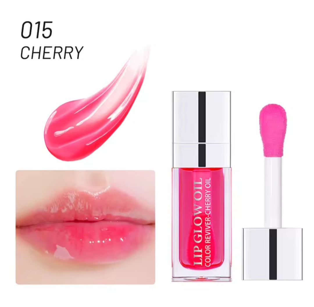 Crystal Jelly Moisturizing Lip Oil  Lip Gloss Makeup  Lip Glow Oil 6ml